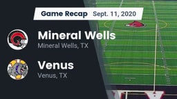 Recap: Mineral Wells  vs. Venus  2020