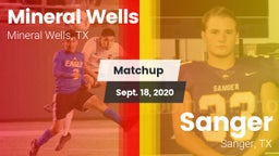 Matchup: Mineral Wells High vs. Sanger  2020