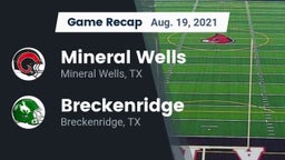 Recap: Mineral Wells  vs. Breckenridge  2021
