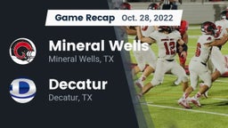 Recap: Mineral Wells  vs. Decatur  2022