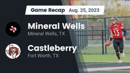 Recap: Mineral Wells  vs. Castleberry  2023