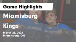 Miamisburg  vs Kings  Game Highlights - March 25, 2022