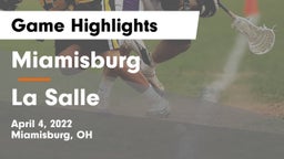 Miamisburg  vs La Salle  Game Highlights - April 4, 2022