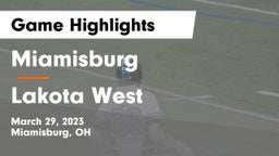 Miamisburg  vs Lakota West  Game Highlights - March 29, 2023
