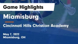 Miamisburg  vs Cincinnati Hills Christian Academy Game Highlights - May 7, 2022