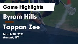 Byram Hills  vs Tappan Zee  Game Highlights - March 28, 2023