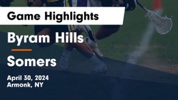 Byram Hills  vs Somers  Game Highlights - April 30, 2024