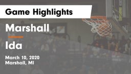 Marshall  vs Ida  Game Highlights - March 10, 2020