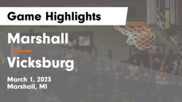 Marshall  vs Vicksburg  Game Highlights - March 1, 2023