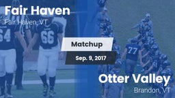 Matchup: Fair Haven High vs. Otter Valley  2017