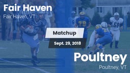 Matchup: Fair Haven High vs. Poultney  2018