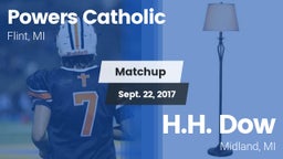 Matchup: Powers Catholic vs. H.H. Dow  2017