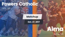 Matchup: Powers Catholic vs. Alma  2017