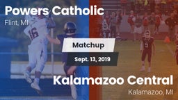 Matchup: Powers Catholic vs. Kalamazoo Central  2019