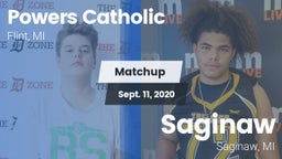 Matchup: Powers Catholic vs. Saginaw  2020