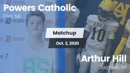 Matchup: Powers Catholic vs. Arthur Hill  2020