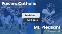 Matchup: Powers Catholic vs. Mt. Pleasant  2020