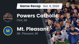 Recap: Powers Catholic  vs. Mt. Pleasant  2020