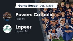 Recap: Powers Catholic  vs. Lapeer   2021