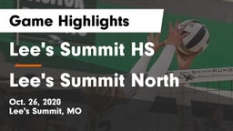 Lee's Summit HS vs Lee's Summit North  Game Highlights - Oct. 26, 2020