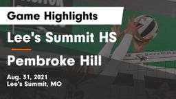 Lee's Summit HS vs Pembroke Hill  Game Highlights - Aug. 31, 2021