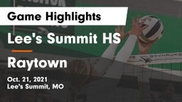 Lee's Summit HS vs Raytown  Game Highlights - Oct. 21, 2021