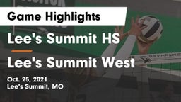 Lee's Summit HS vs Lee's Summit West  Game Highlights - Oct. 25, 2021
