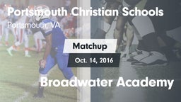 Matchup: Portsmouth Christian vs. Broadwater Academy 2016