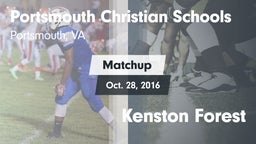 Matchup: Portsmouth Christian vs. Kenston Forest 2016
