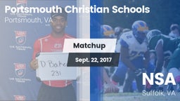 Matchup: Portsmouth Christian vs. NSA 2017