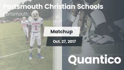 Matchup: Portsmouth Christian vs. Quantico 2017