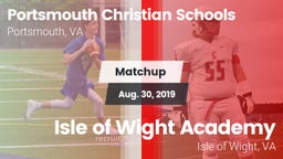 Matchup: Portsmouth Christian vs. Isle of Wight Academy  2019