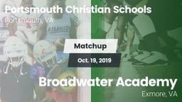 Matchup: Portsmouth Christian vs. Broadwater Academy  2019
