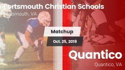 Matchup: Portsmouth Christian vs. Quantico  2019
