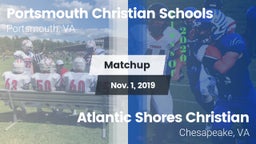 Matchup: Portsmouth Christian vs. Atlantic Shores Christian  2019