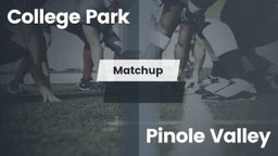 Matchup: College Park High vs. Pinole Valley  2016