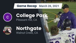 Recap: College Park  vs. Northgate  2021