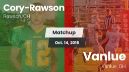 Matchup: Cory-Rawson High vs. Vanlue  2016