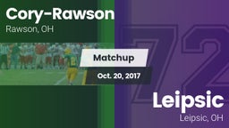 Matchup: Cory-Rawson High vs. Leipsic  2017