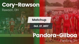 Matchup: Cory-Rawson High vs. Pandora-Gilboa  2017