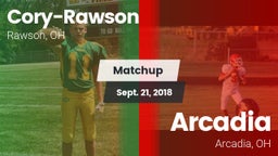 Matchup: Cory-Rawson High vs. Arcadia  2018