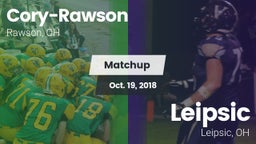 Matchup: Cory-Rawson High vs. Leipsic  2018