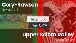 Matchup: Cory-Rawson High vs. Upper Scioto Valley  2019