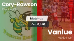 Matchup: Cory-Rawson High vs. Vanlue  2019