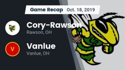 Recap: Cory-Rawson  vs. Vanlue  2019