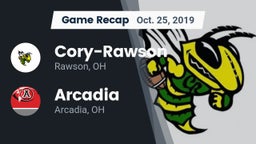 Recap: Cory-Rawson  vs. Arcadia  2019
