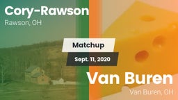 Matchup: Cory-Rawson High vs. Van Buren  2020
