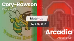 Matchup: Cory-Rawson High vs. Arcadia  2020