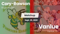 Matchup: Cory-Rawson High vs. Vanlue  2020