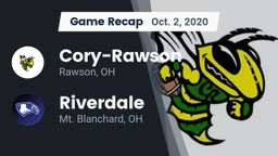Recap: Cory-Rawson  vs. Riverdale  2020
